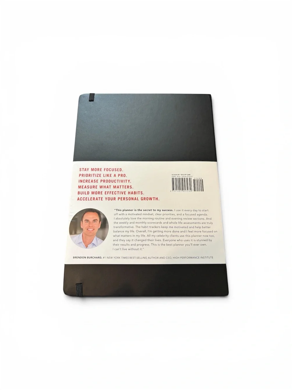 The High Performance Planner - Black
